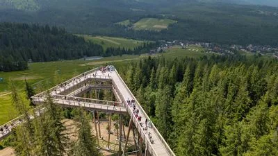 טיול לעיירת הנופש זאקופנה + שבילי צמרות העצים